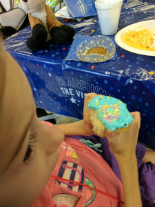 Snack time at Vacation Bible School