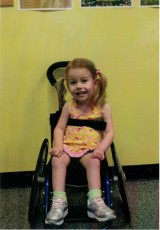 First wheelchair